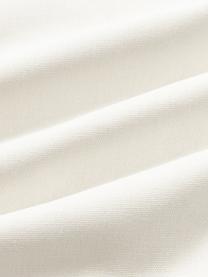 Žinylkový povlak na polštář Keeley, 100 % bavlna, Tlumeně bílá, Š 50 cm, D 50 cm