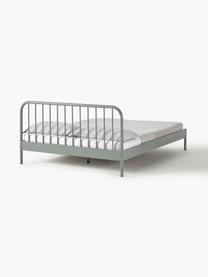 Metallbett Sanna, Metall, pulverbeschichtet, Salbeigrün, B 180 x L 200 cm