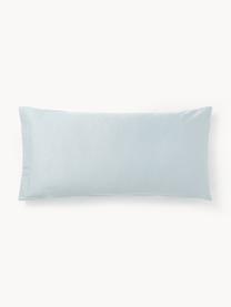 Baumwollsatin-Kissenbezug Comfort, Webart: Satin Fadendichte 300 TC,, Hellblau, B 40 x L 80 cm