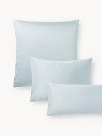 Baumwollsatin-Kissenbezug Comfort, Webart: Satin Fadendichte 300 TC,, Hellblau, B 40 x L 80 cm