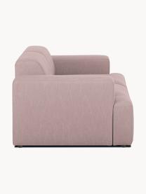 Sofa Melva (2-Sitzer), Bezug: 100% Polyester Der hochwe, Gestell: Massives Kiefernholz, Spa, Webstoff Hellrosa, B 198 x T 101 cm