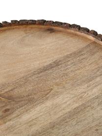 Komplet tac dekoracyjnych Widdo, 2 elem., Drewno mangowe, Jasne drewno naturalne, Komplet z różnymi rozmiarami