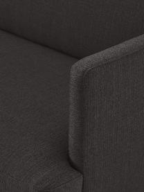 Sofa Fluente (3-Sitzer), Bezug: 100% Polyester Der hochwe, Gestell: Massives Kiefernholz, Webstoff Anthrazit, B 196 x T 85 cm