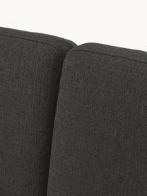 Sofa Fluente (3-Sitzer), Bezug: 100% Polyester Der hochwe, Gestell: Massives Kiefernholz, Webstoff Anthrazit, B 196 x T 85 cm