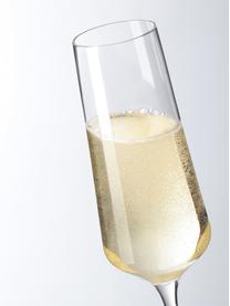 Champagneglas Puccini, 6 stuks, Teqton® glas, Transparant, Ø 7 x H 26 cm, 280 ml