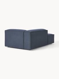 Diván modular Lennon, Tapizado: 100% poliéster Alta resis, Estructura: madera contrachapada de p, Patas: plástico Este producto es, Tejido azul oscuro, An 119 x F 180 cm, chaise longue izquierda