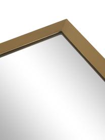 Lustro ścienne z ramą z metalu Laviena, Odcienie złotego, S 60 x W 100 cm