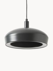 Ronde LED hanglamp Alva in antraciet, Antraciet, Ø 28 x H 150 cm