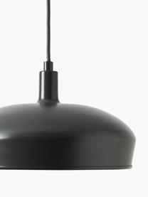 Suspension LED ronde anthracite Alva, Noir, Ø 28 x haut. 150 cm