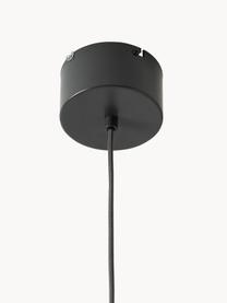 Suspension LED ronde anthracite Alva, Noir, Ø 28 x haut. 150 cm