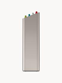 Schneidebretter Folio mit Halterung, 5er-Set, Halterung: rostfreier Stahl, gebürst, Silberfarben, Bunt, B 34 x T 24 cm