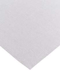 Servilletas de lino Heddie, 2 uds., 100% lino, Gris claro, An 45 x L 45 cm