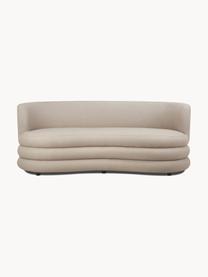 Designer Bouclé-Sofa Solomon (3-Sitzer), Bezug: 100% Polyester 35.000 Sch, Gestell: Massives Fichtenholz, Bir, Füße: Kunststoff Dieses Produkt, Bouclé Beige, B 193 x T 92 cm