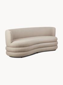 Designer Bouclé-Sofa Solomon (3-Sitzer), Bezug: 100% Polyester 35.000 Sch, Gestell: Massives Fichtenholz, Bir, Füße: Kunststoff Dieses Produkt, Bouclé Beige, B 193 x T 92 cm