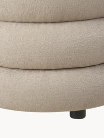 Designer Bouclé-Sofa Solomon (3-Sitzer), Bezug: 100% Polyester 35.000 Sch, Gestell: Massives Fichtenholz, Bir, Bouclé Beige, B 193 x T 92 cm