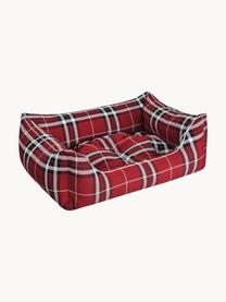 Hundebett Highlands, verschiedene Grössen, Bezug: 100 % Polyester Der strap, Rot, Schwarz, Weiss, B 70 x T 50 cm