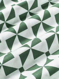 Katoenen kussenhoes Benson, Weeftechniek: renforcé Draaddichtheid 1, Groen, B 60 x L 70 cm