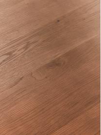 Stolik kawowy z drewna dębowego Didi, Lite drewno dębowe olejowane

Ten produkt jest wykonany z drewna pochodzącego ze zrównoważonych upraw, które posiada certyfikat FSC®., Drewno orzecha włoskiego, S 90 x G 90 cm