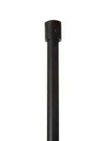 Plafón grande LED Gratia, Estructura: metal con pintura en polv, Anclaje: metal con pintura en polv, Negro, blanco, An 76 x Al 50 cm