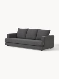 Sofa Tribeca (3-osobowa), Tapicerka: 100% poliester Dzięki tka, Stelaż: lite drewno sosnowe z cer, Nogi: lite drewno sosnowe z cer, Antracytowa tkanina, S 228 x G 104 cm