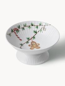 Ręcznie wykonana misa z porcelany Hammershøi, Porcelana, Biały, wielobarwny, Ø 16 x W 8 cm