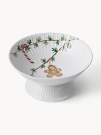 Ručne vyrobená porcelánová miska Hammershøi, Porcelán, Biela, viacfarebná, Ø 16 x V 8 cm