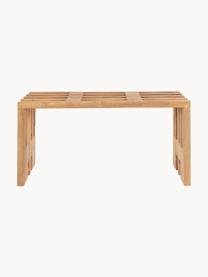 Banc en teck Benidorm, Bois de teck, Bois de teck, larg. 90 x haut. 30 cm