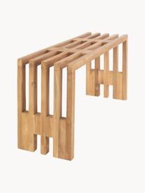 Lavice z teakového dřeva Benidorm, Teakové dřevo, Teakové dřevo, Š 90 cm, H 30 cm