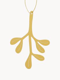 Addobbi albero di Natale Mistletoe 4 pz, Acciaio inossidabile, ottonato, Dorato, Larg. 7 x Alt. 10 cm