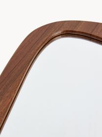 Nástenné zrkadlo May, Tmavé drevo, Š 40 x V 67 cm