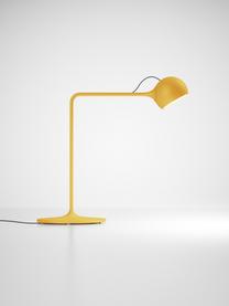 Stmievateľná nastaviteľná stolová LED lampa Ixa, Slnečná žltá, Š 40 x V 42 cm