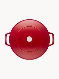 Braadpan Chistera uit gietijzer, Geëmailleerd gietijzer, Rood, Ø 28 cm x H 13 cm, 3,7 L