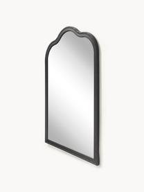 Barock-Wandspiegel Muriel, Rahmen: Massivholz, beschichtet, Rückseite: Mitteldichte Holzfaserpla, Spiegelfläche: Spiegelglas Dieses Produk, Schwarz, B 90 x H 120 cm