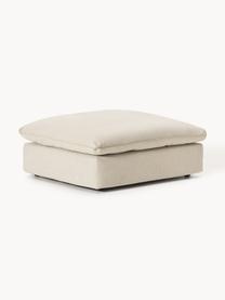 Hocker Felix, Bezug: 100 % Polyester Der strap, Gestell: Massives Kiefern- und Fic, Füße: Kunststoff Dieses Produkt, Webstoff Hellbeige, B 100 x T 110 cm