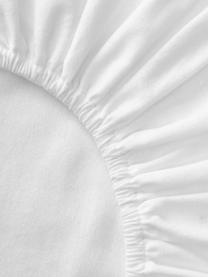 Flanelové napínací prostěradlo na kontinentální postel Biba, Světle šedá, Š 200 cm, D 200 cm, V 35 cm