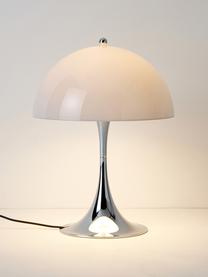Lampe à poser LED à intensité variable avec fonction minuterie Panthella, haut. 34 cm, Verre acrylique bleu ciel, argenté, Ø 25 x haut. 34 cm