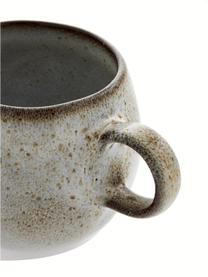 Tazza fatta a mano Sandrine, Gres, Tonalità grigie, Ø 10 x Alt. 10 cm, 400 ml