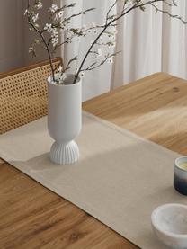 Chemin de table Riva, 55 % coton, 45 % polyester

Le matériau est certifié STANDARD 100 OEKO-TEX®, 14.HIN.40536, HOHENSTEIN HTTI, Beige clair, larg. 40 x long. 150 cm