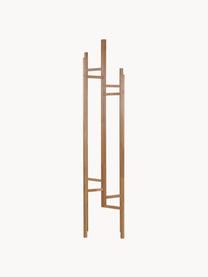 Wieszak stojący z 5 hakami Eigen, Drewno dębowe, Drewno dębowe, S 47 x W 175 cm