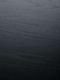 Mesa de centro de madera Didi, Madera de roble maciza pintado, Negro, An 90 x F 90 cm
