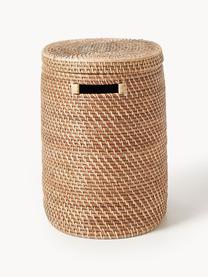 Cesto portabiancheria con coperchio Lurdes, Rattan, Marrone chiaro, Larg. 55 x Prof. 35 cm