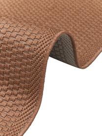 In- & outdoor loper Toronto in terracotta, 100% polypropyleen, Terracotta, B 80 x L 300 cm