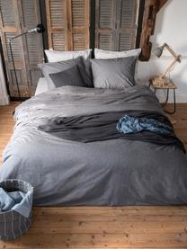 Vyšívaná flanelová posteľná bielizeň Pure Craft, Sivá