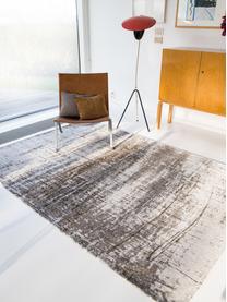 Tapis avec motif abstrait Concrete Jungle, 100 % polyester, Tons gris, larg. 80 x long. 150 cm (taille XS)