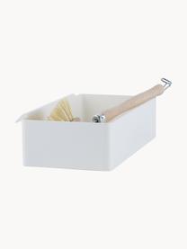 Caja de cocina de acero Flex, Acero recubierto, Blanco, An 21 x Al 5 cm