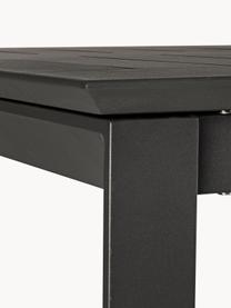 Mesa para exterior extensible Konnor, 160-240 x 100 cm, Gris antracita, An 160-240 x F 100 cm