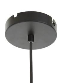 Lámpara de techo de yute Cecillia, Anclaje: metal con pintura en polv, Pantalla: yute, metal, Cable: cubierto en tela, Marrón claro, Ø 45 x Al 33 cm