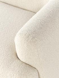 Modulares Bouclé-Ecksofa Sofia (4-Sitzer), Bezug: Bouclé (100 % Polyester) , Gestell: Fichtenholz, Spanplatte, , Bouclé Off White, B 312 x T 235 cm