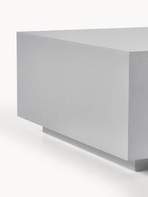 Couchtisch Lesley in Metall-Optik, Mitteldichte Holzfaserplatte (MDF), mit Melaminfolie überzogen

Dieses Produkt wird aus nachhaltig gewonnenem, FSC®-zertifiziertem Holz gefertigt., Metall-Optik Silberfarben, matt, B 120 x T 75 cm