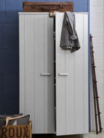 Armoire bois Dennis, Gris béton